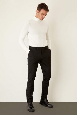 GOLDENIM PULL COL MONTANT LIL BLANC 2