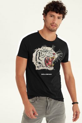 GOLDENIM TEE SHIRT ALP NOIR 1