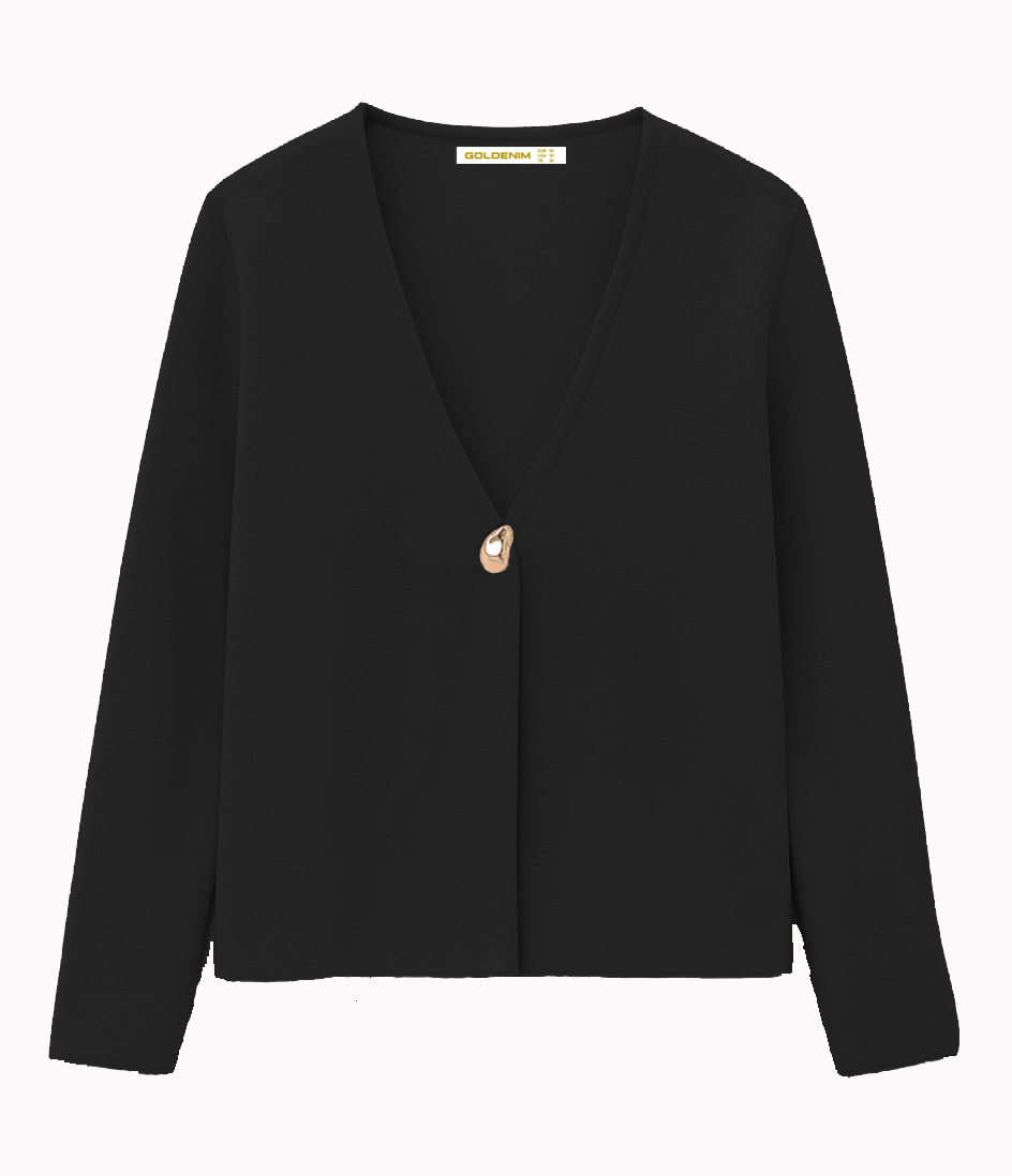 2 GILET MAILLE DAV NOIR AV